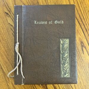Vintage 1957‎ Book Leaves of Gold Revised Edition By Clyde Francis Lytle USA